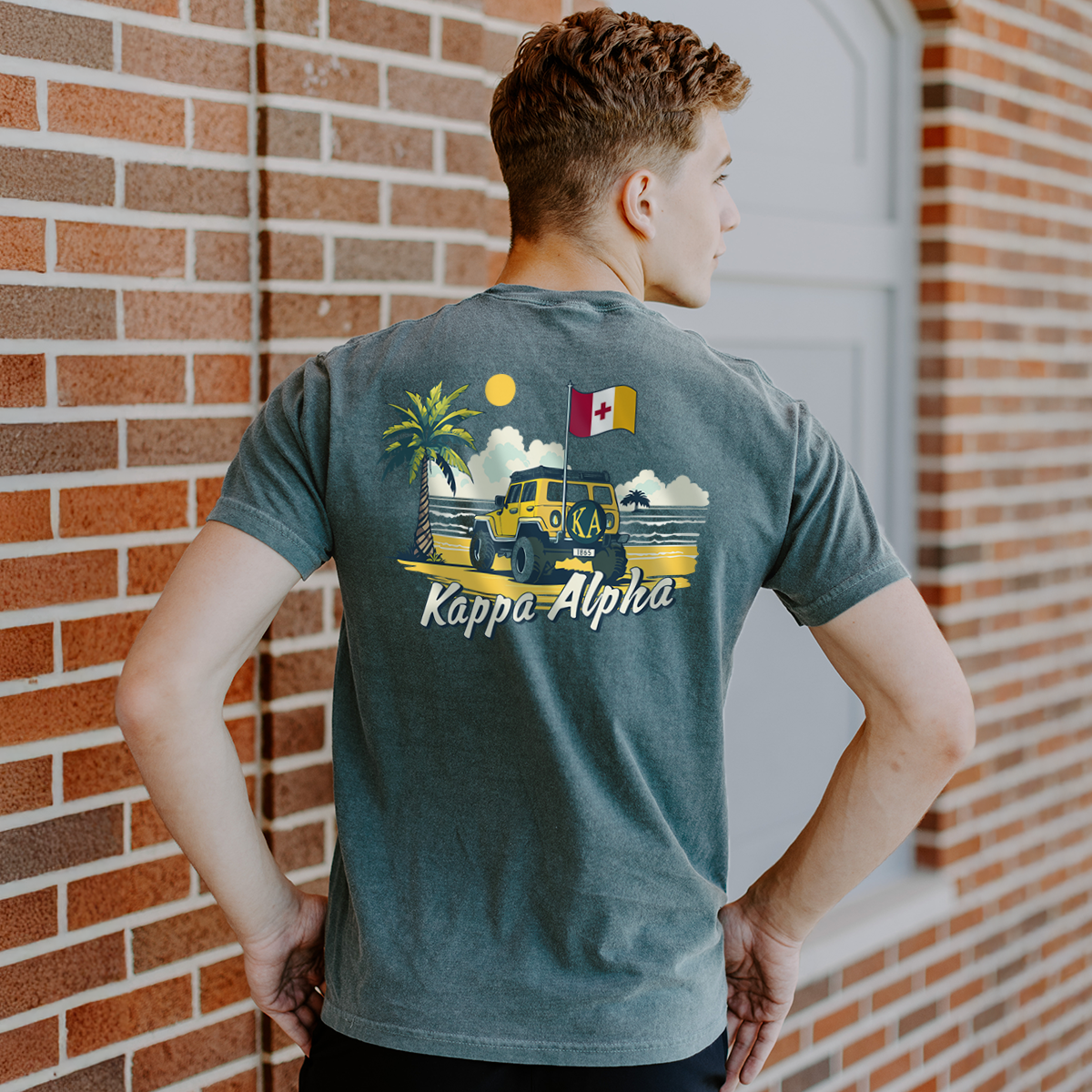 New! Kappa Alpha Coastal Cruiser Short Sleeve Tee