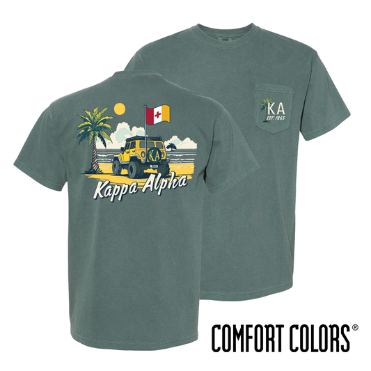 New! Kappa Alpha Coastal Cruiser Short Sleeve Tee