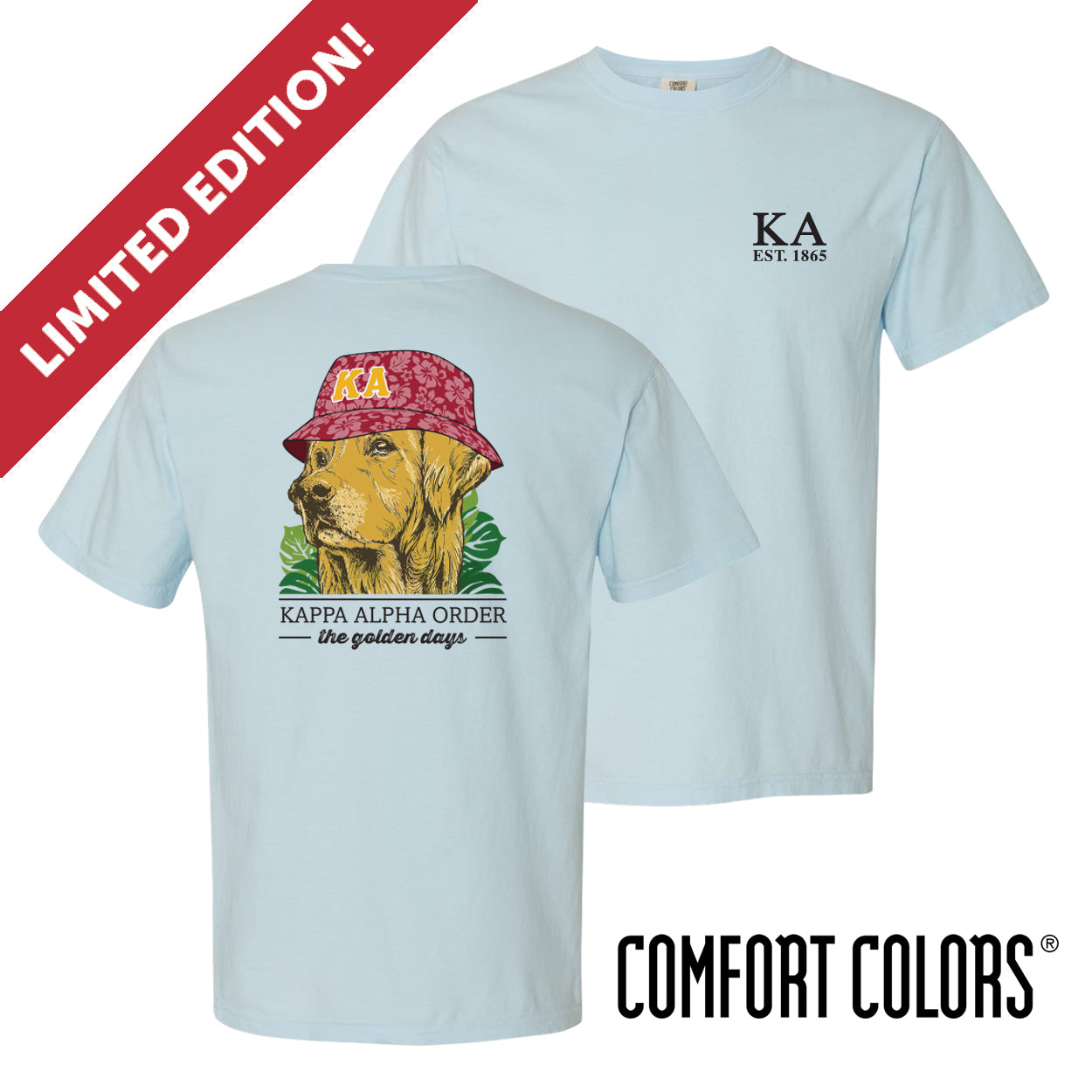 New! Kappa Alpha Bucket Hat Retriever Tee