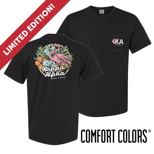 New! Kappa Alpha Tropical Paradise Short Sleeve Tee