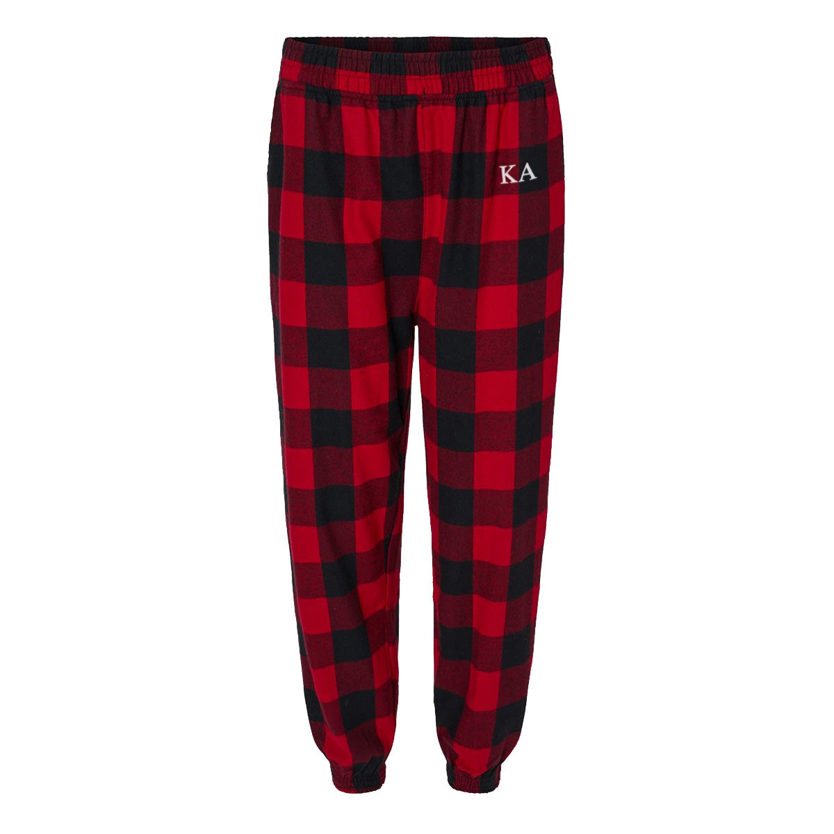 New! Kappa Alpha Flannel Joggers