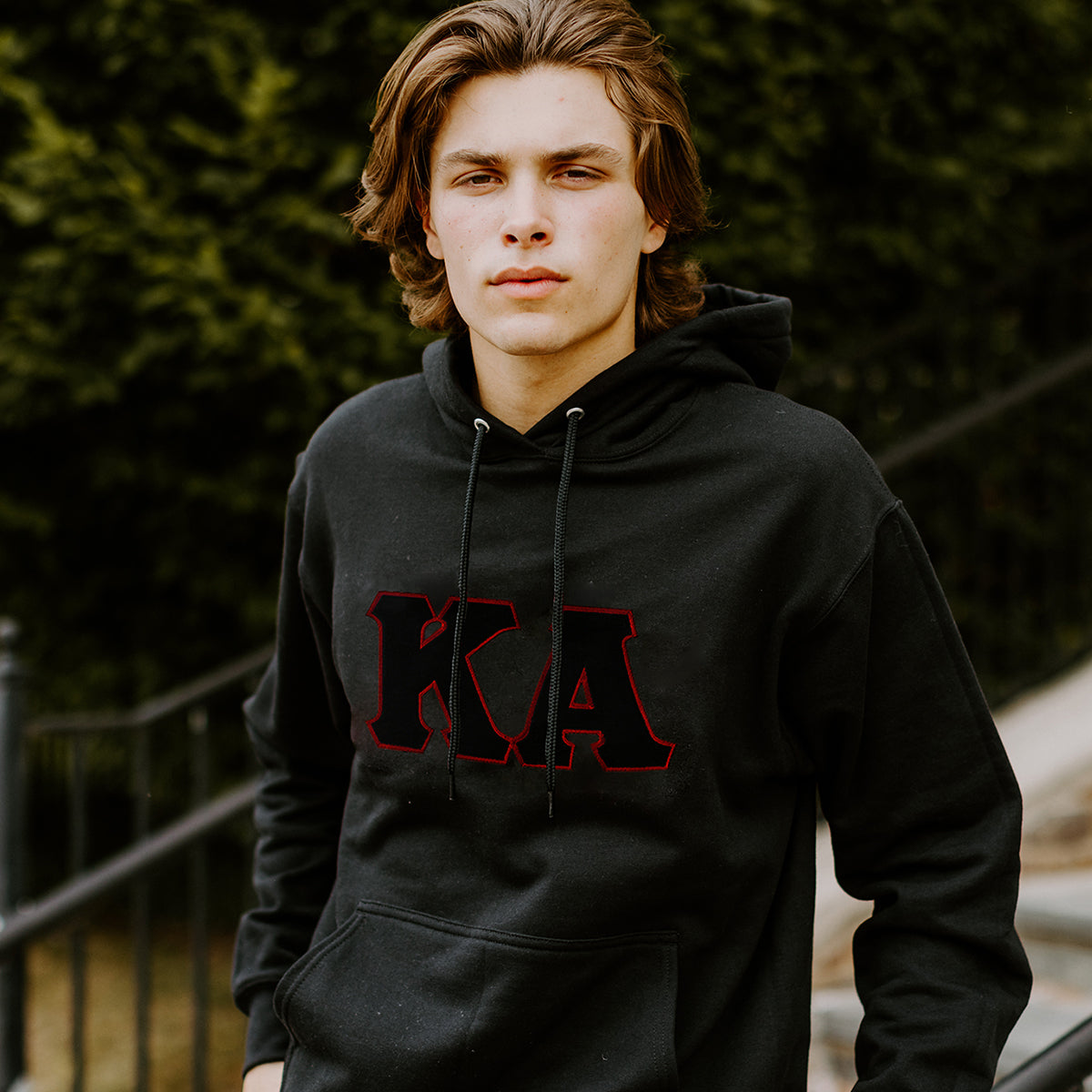 Black sales kappa sweatshirt